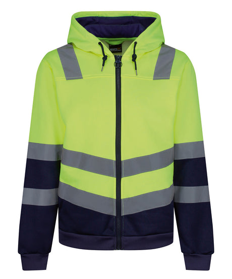 Regatta Pro hi-vis full zip hoodie
