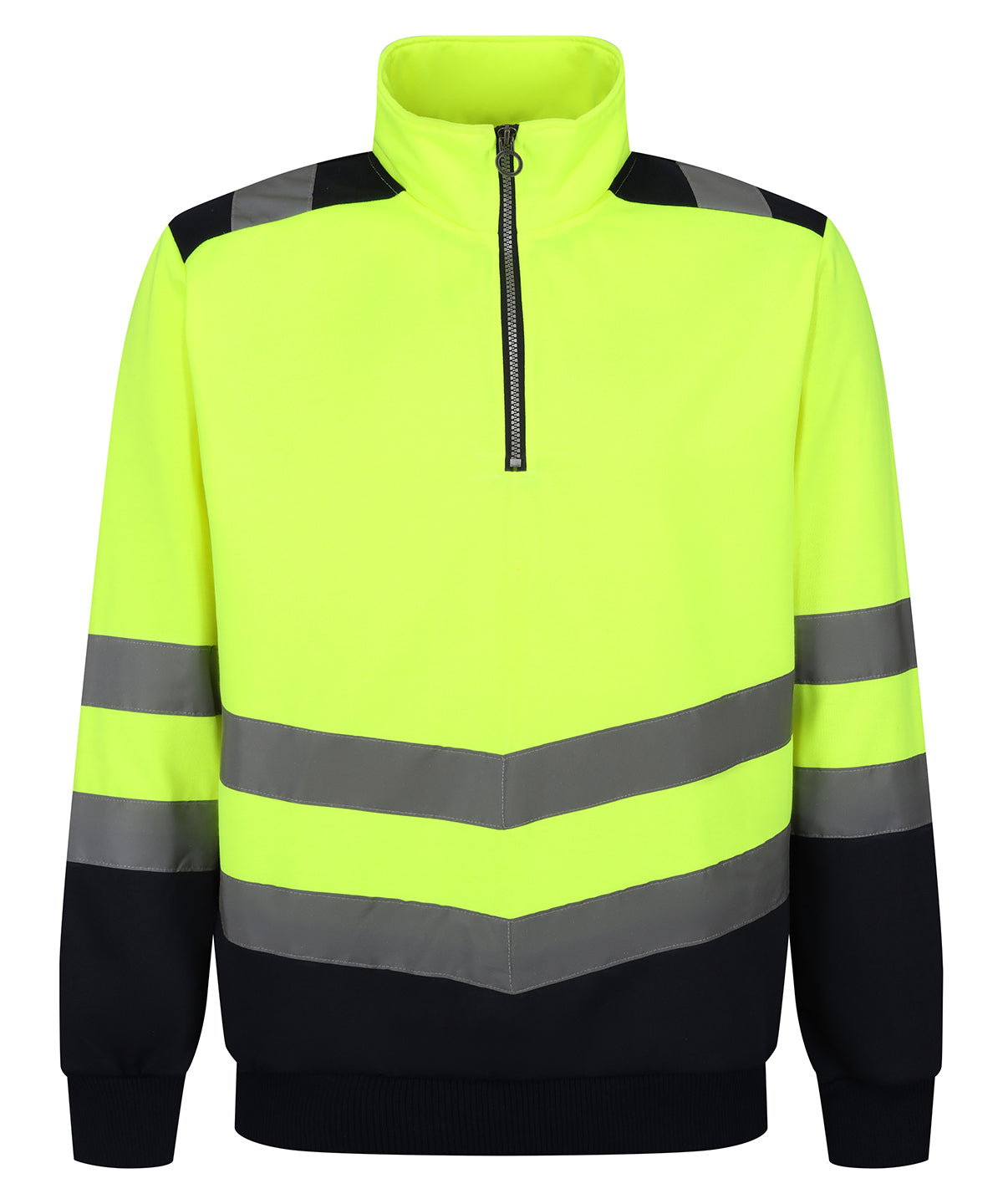 Regatta Pro hi-vis ¼-zip sweatshirt