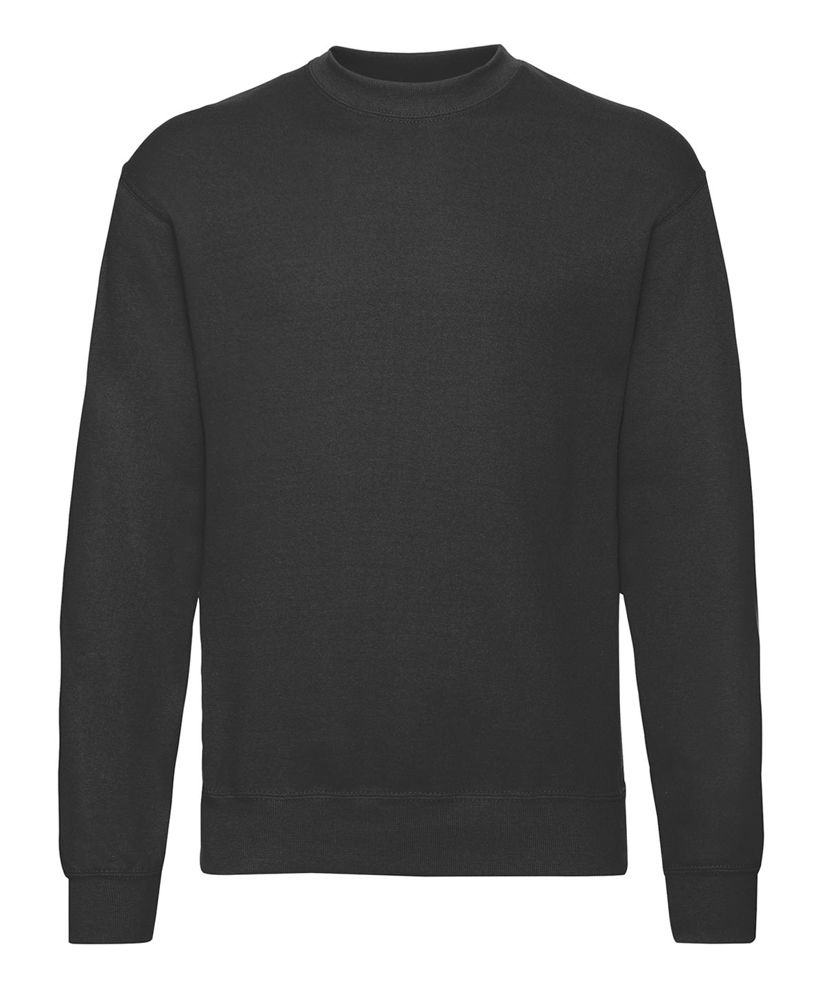 Fruit of the Loom Classic 80/20 Set-In Sweatshirt Black - S - Sweatshirts