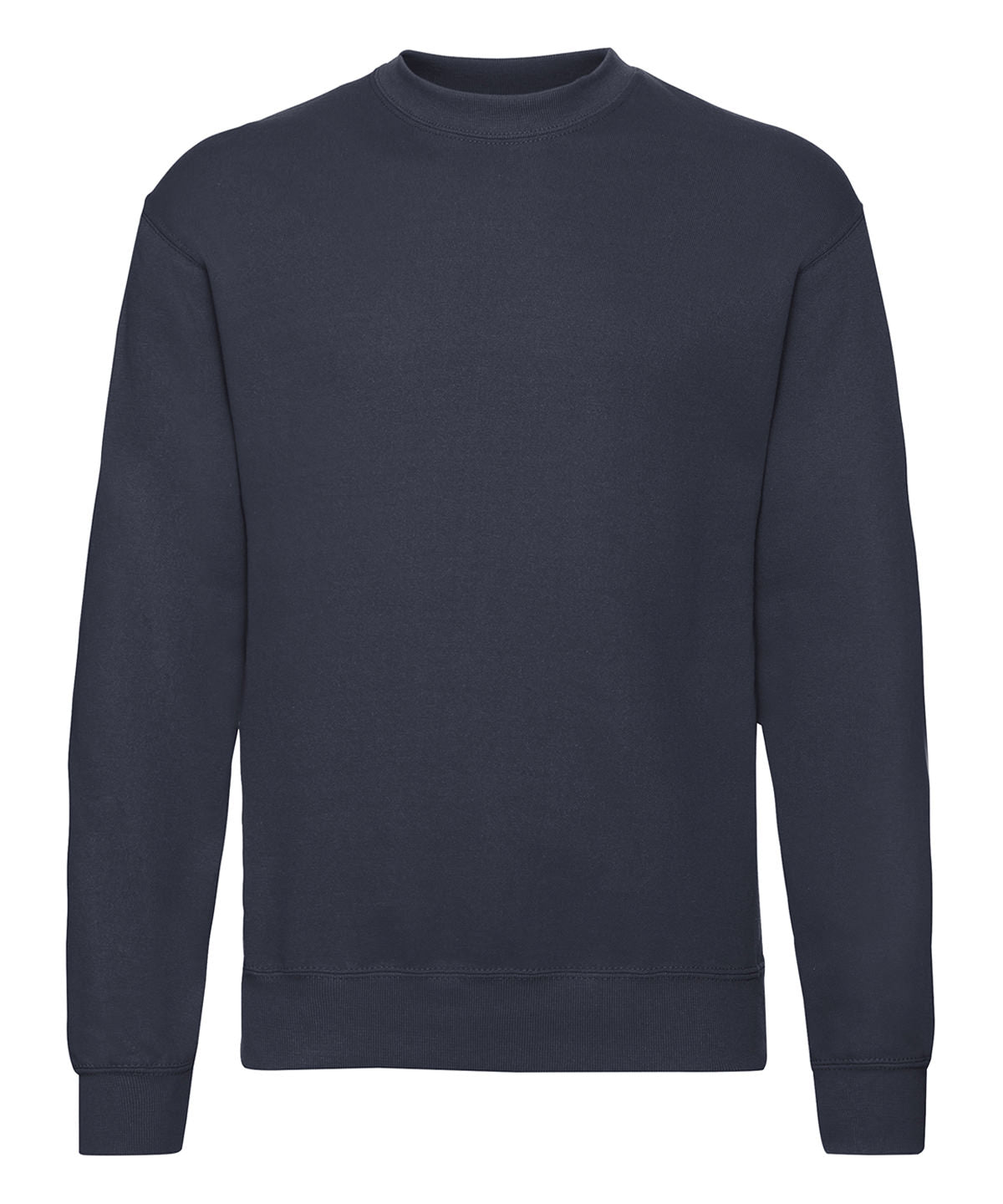 Fruit of the Loom Classic 80/20 Set-In Sweatshirt Deep Navy - S - Sweatshirts