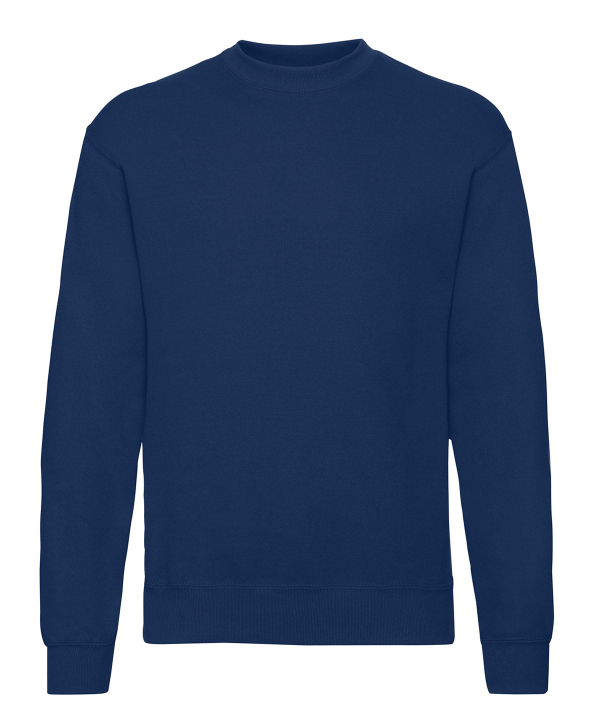 Fruit of the Loom Classic 80/20 Set-In Sweatshirt Navy - S - Sweatshirts