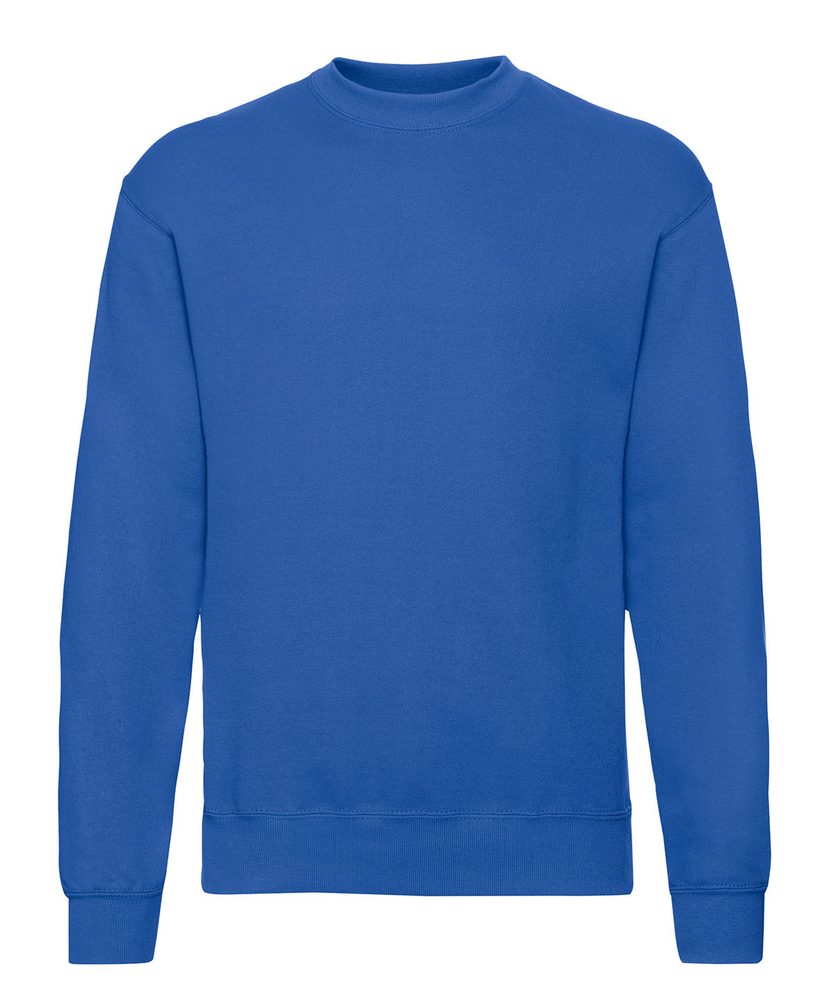 Fruit of the Loom Classic 80/20 set-in sweatshirt Royal Blue - S - Sweatshirts