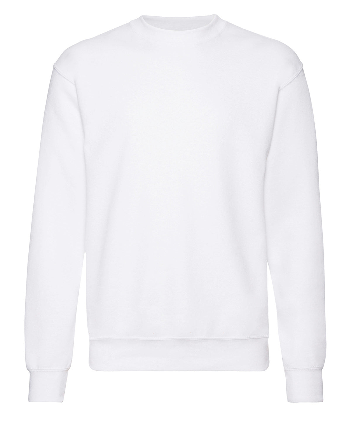 Fruit of the Loom Classic 80/20 set-in sweatshirt White - White† / S - Sweatshirts