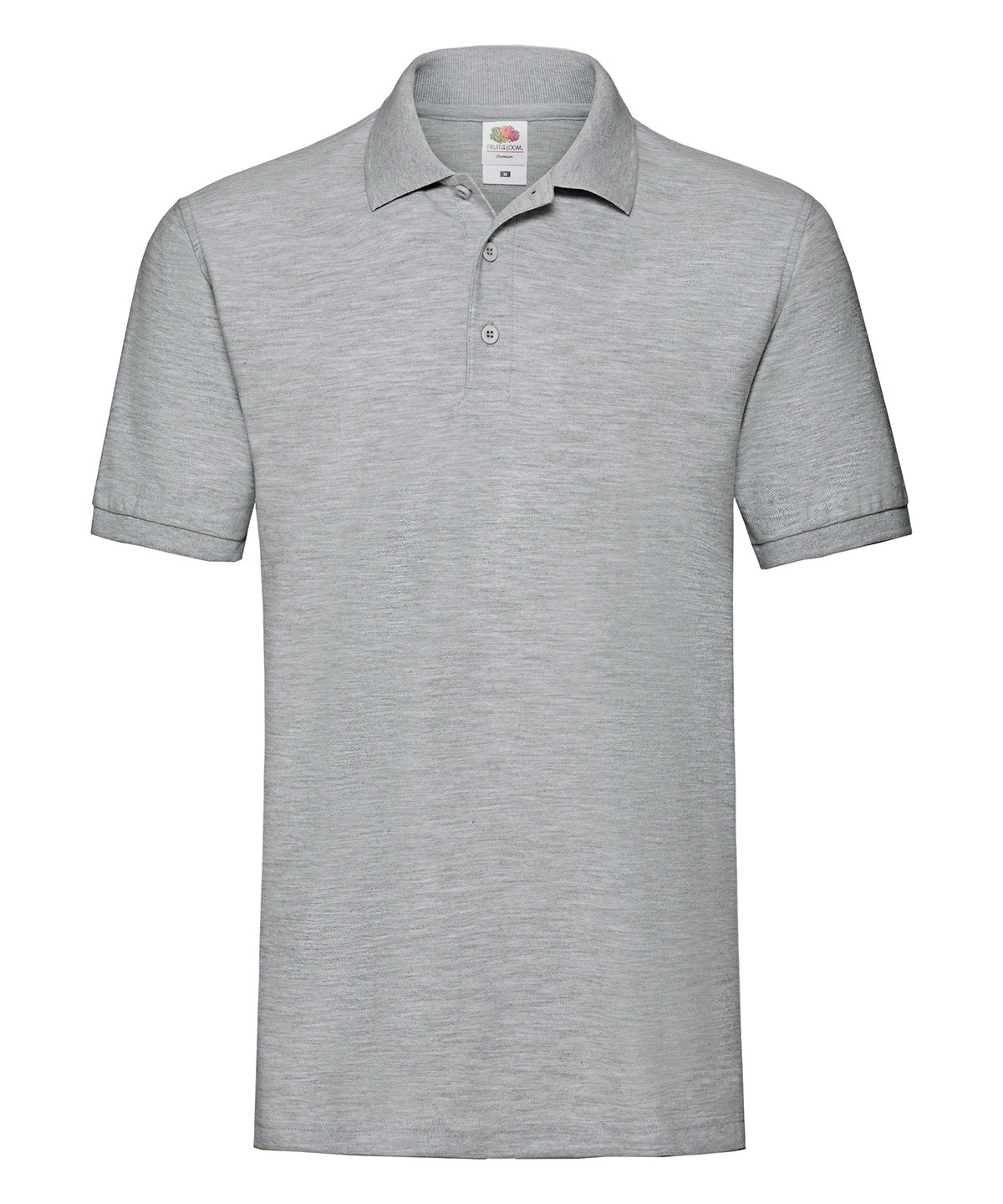Fruit of the Loom Premium polo Athletic Heather - S - Polo Shirts