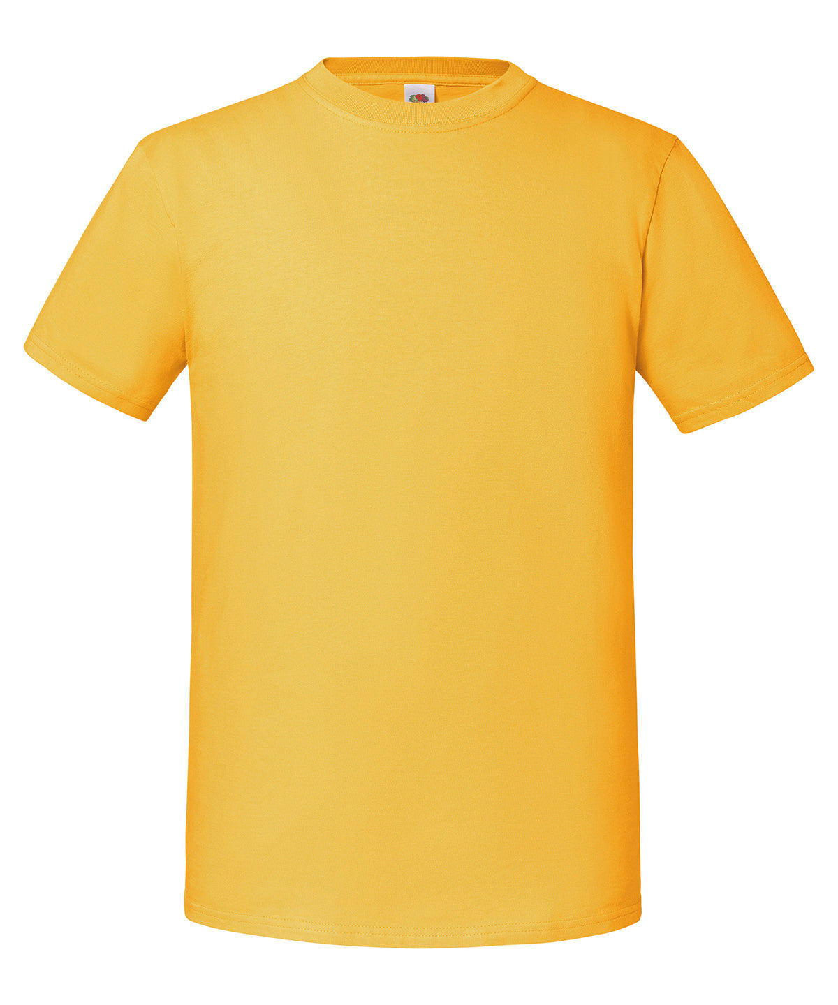 Fruit of the Loom Iconic 195 ringspun premium T Sunflower