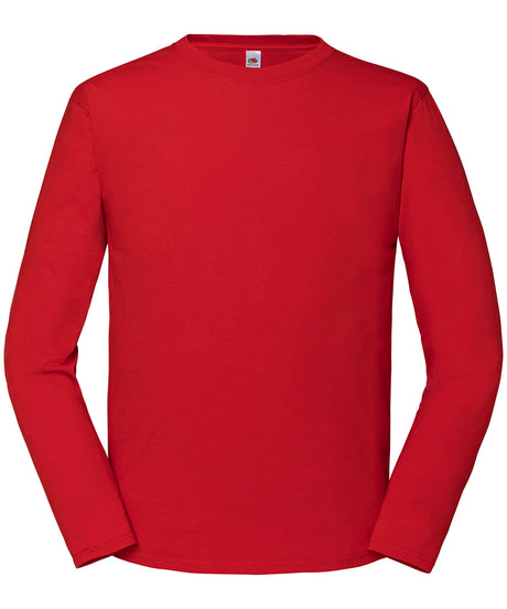 Fruit of the Loom Iconic 195 ringspun premium long sleeve T