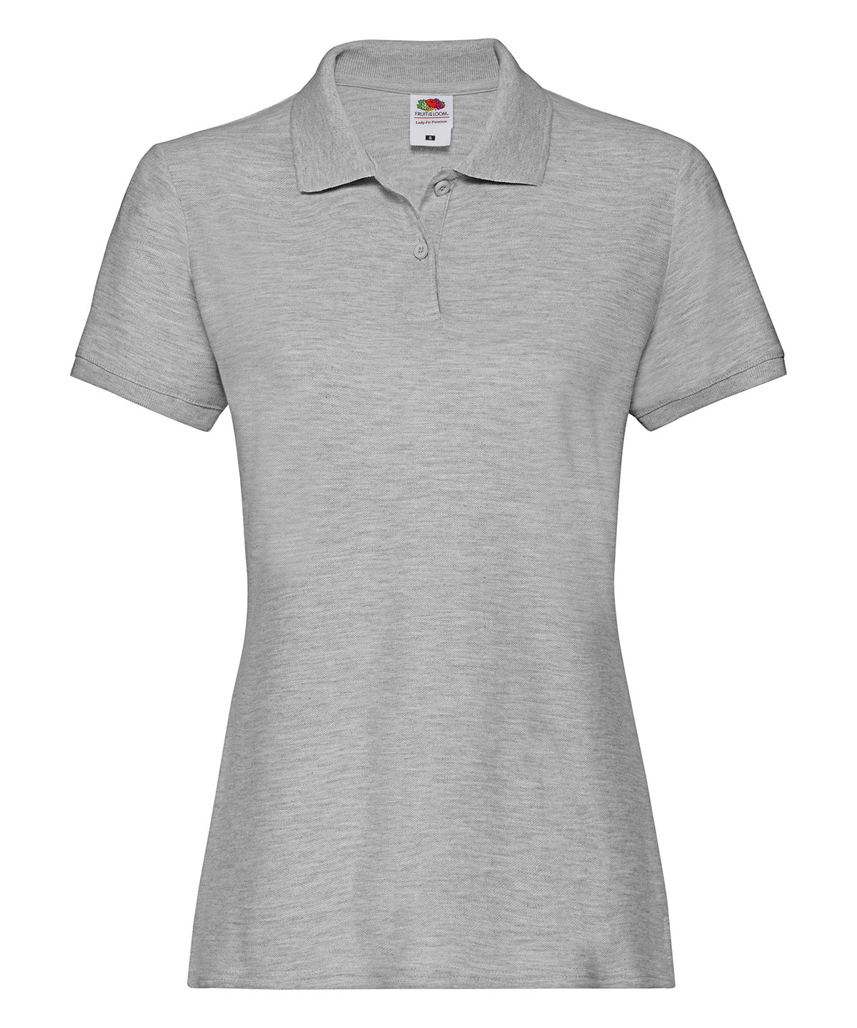 Fruit of the Loom Women’s Premium Polo Shirt - Athletic Heather / XS - Shirts