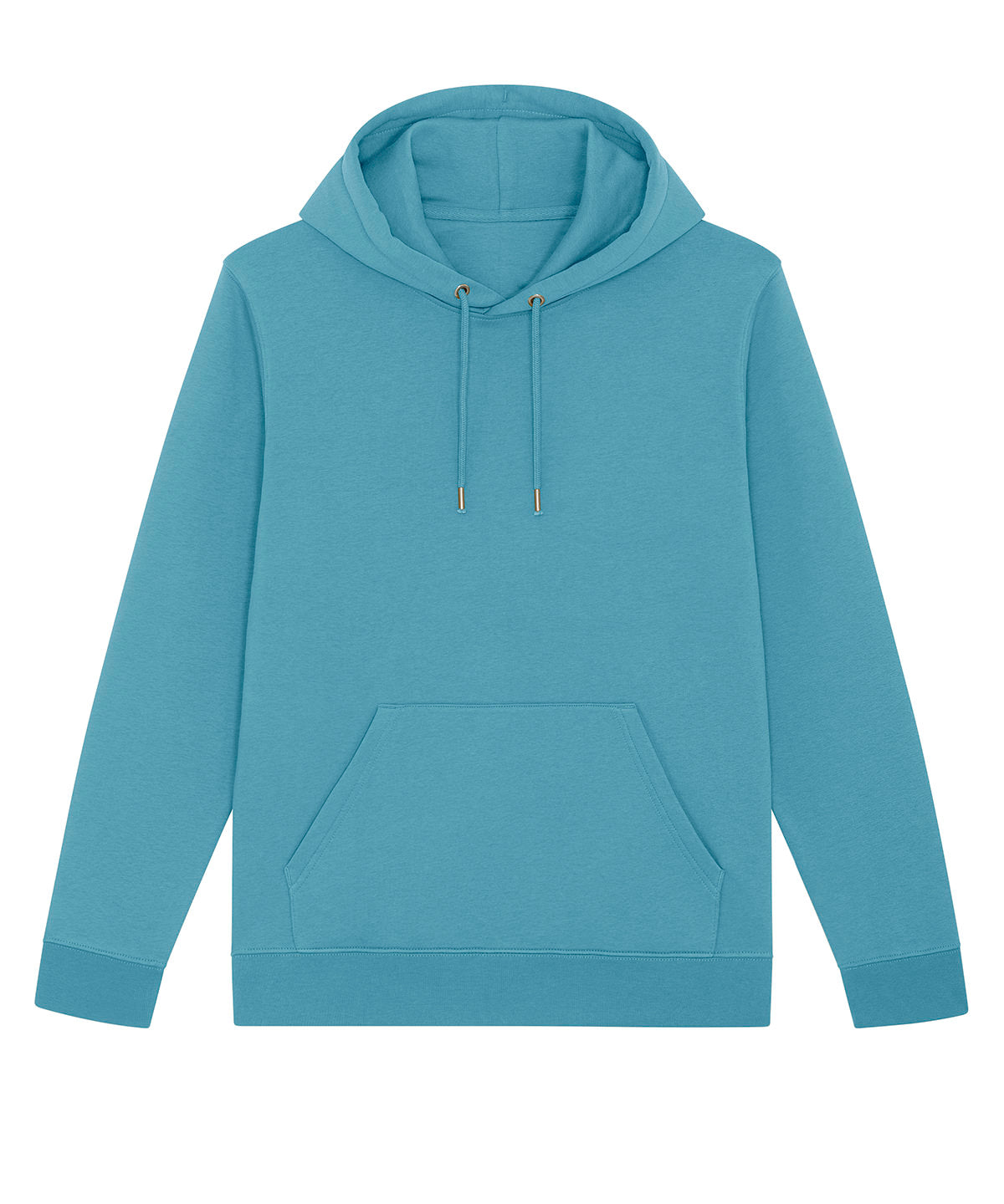 Stanley/Stella Unisex Cruiser Iconic 2.0 Hoodie Sweatshirt - Atlantic Blue / XXS / 85% organic cotton and 15% recycled