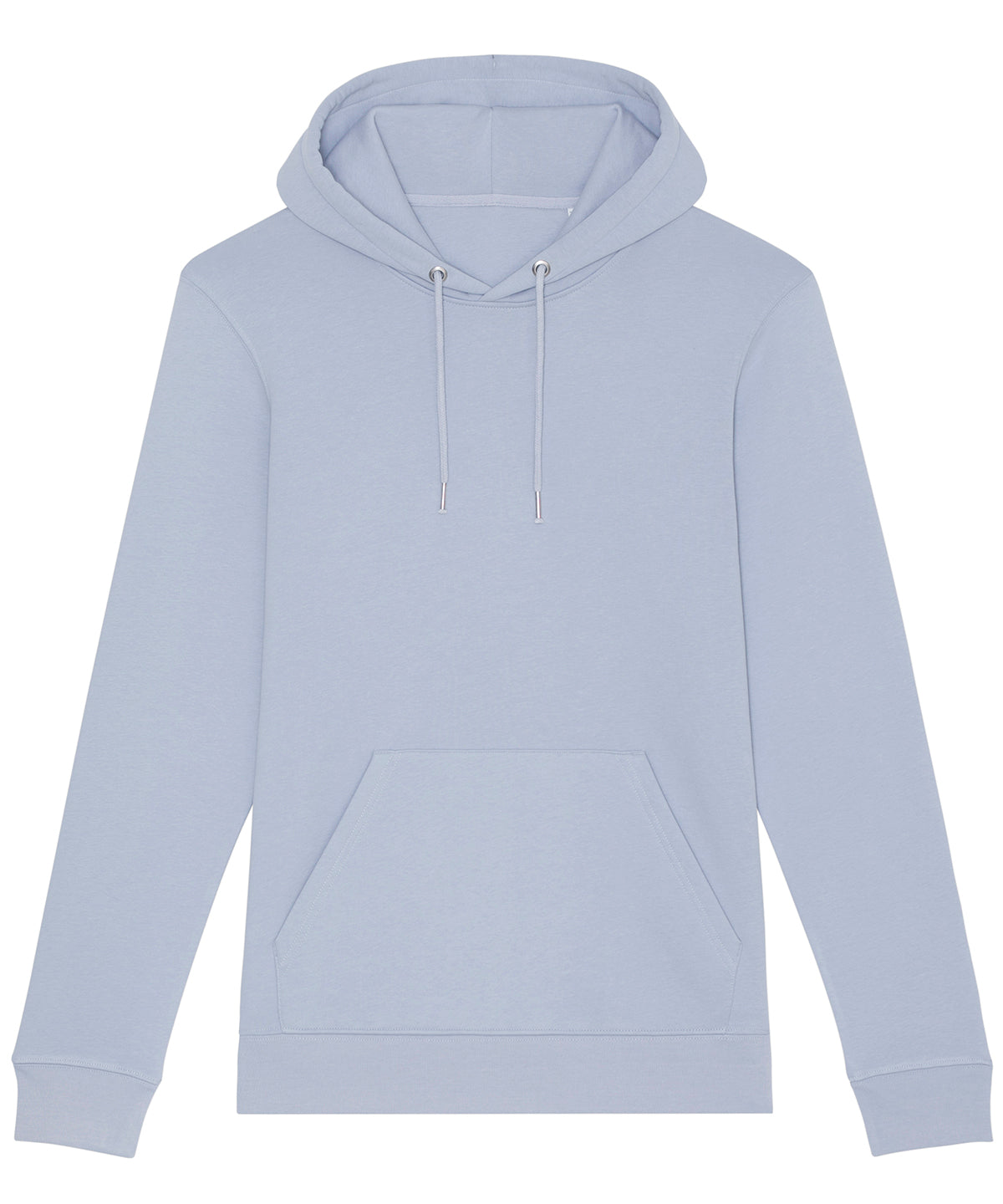 Stanley/Stella Unisex Cruiser Iconic 2.0 Hoodie Sweatshirt - Serene Blue / XS / 85% organic cotton and 15% recycled