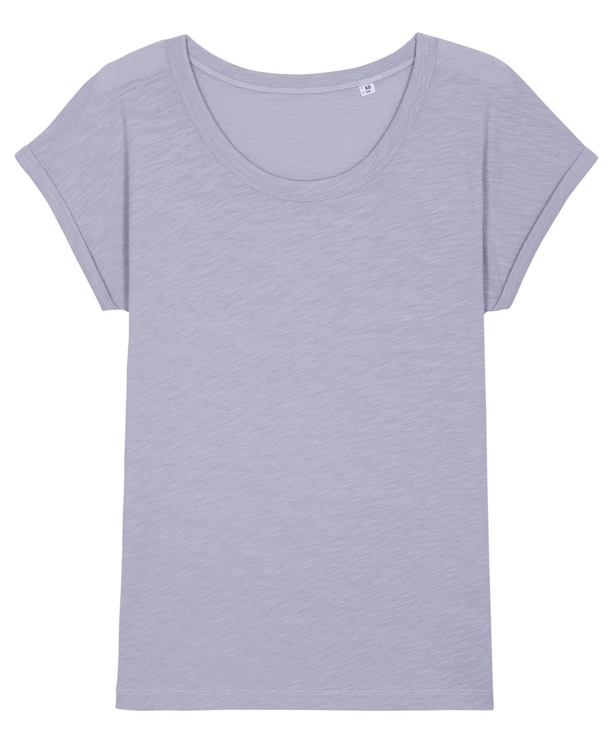 Stanley/Stella Womens Stella Rounders Slub Rolled Sleeve Slub T-Shirt