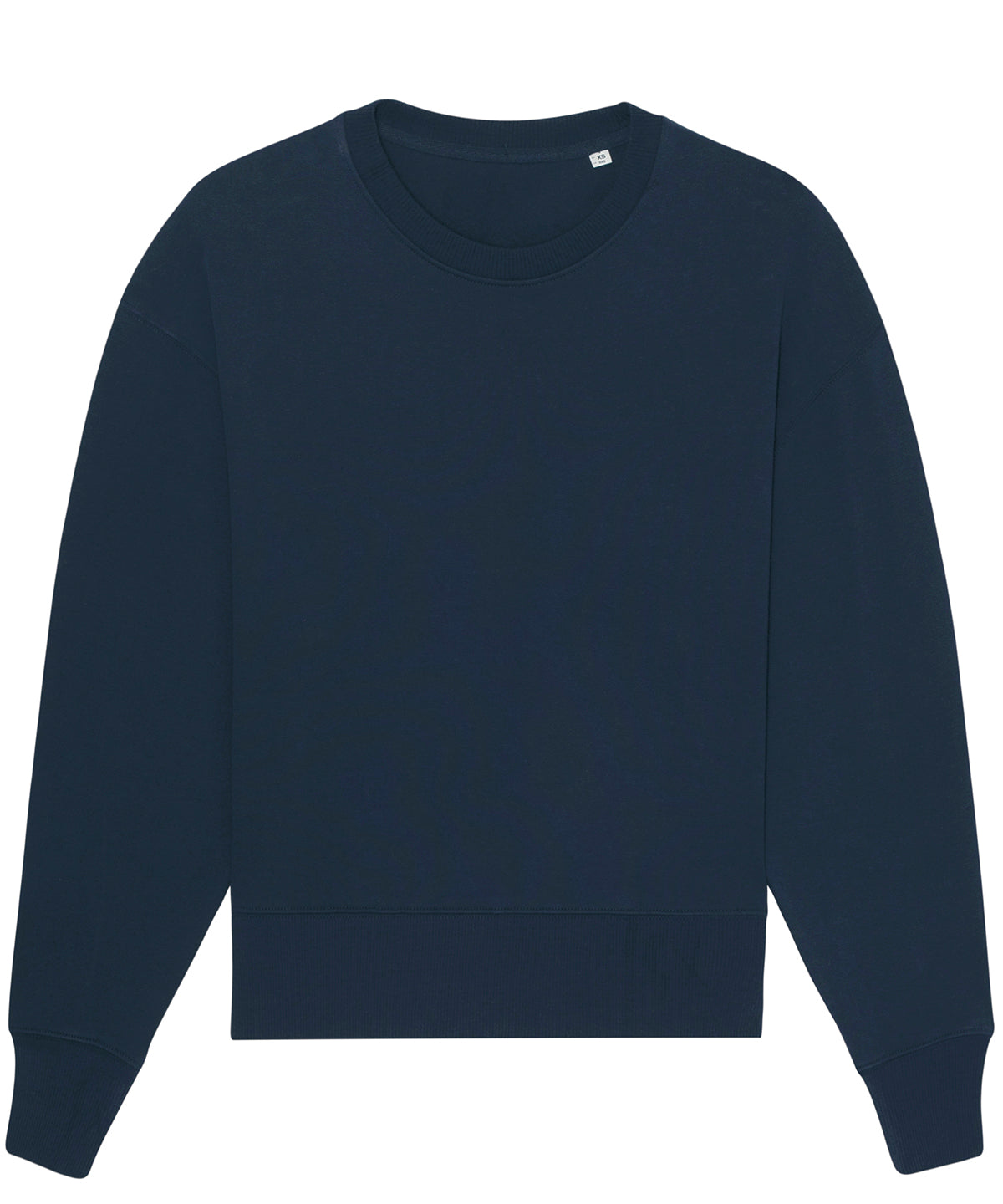 Stanley/Stella Radder Oversized Brushed Crewneck Sweatshirt - French Navy / XXS - Sweatshirts