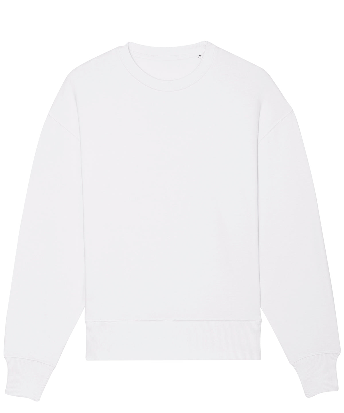 Stanley/Stella Radder Oversized Brushed Crewneck Sweatshirt - White / XXS - Sweatshirts