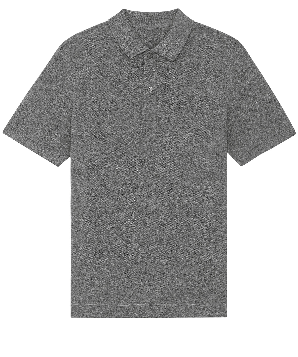 Stanley/Stella Prepster Unisex Short Sleeve Polo - Black Heather Mid Grey / XXS - Shirts