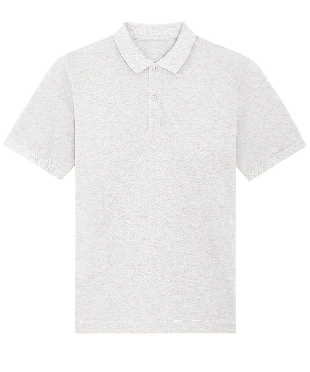 Stanley/Stella Prepster Unisex Short Sleeve Polo - Cream Heather Grey / XXS - Shirts
