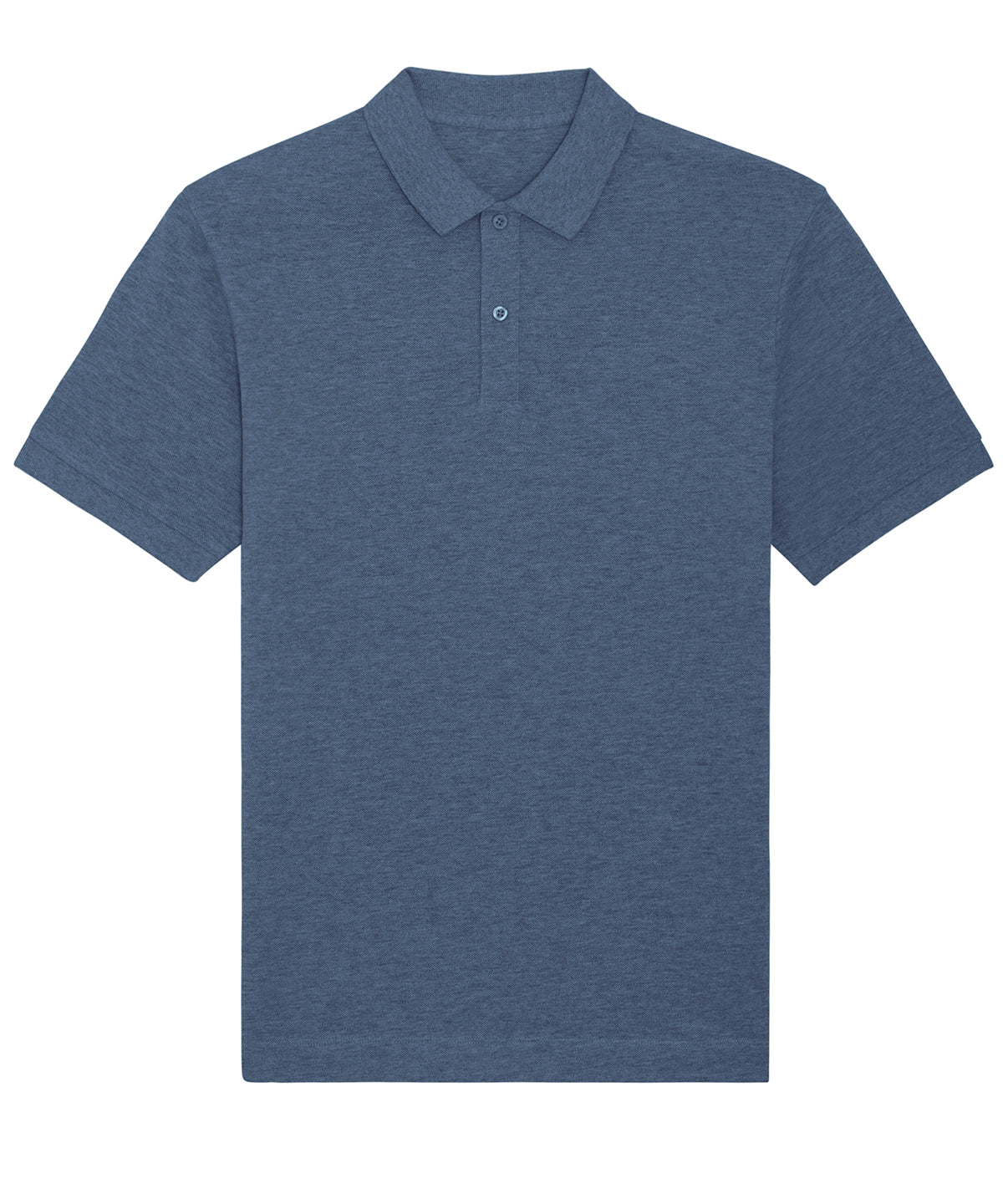 Stanley/Stella Prepster Unisex Short Sleeve Polo - Dark Heather Blue / XXS - Shirts