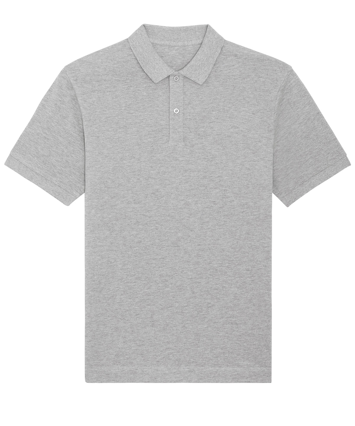 Stanley/Stella Prepster Unisex Short Sleeve Polo - Heather Grey / XXS - Shirts