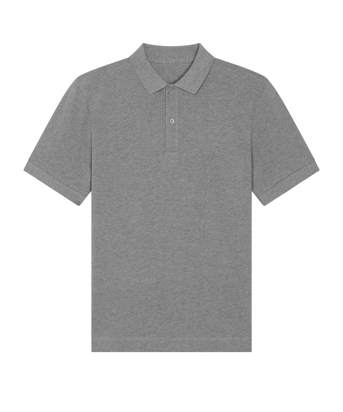 Stanley/Stella Prepster Unisex Short Sleeve Polo - Mid Heather Grey / XXS - Shirts