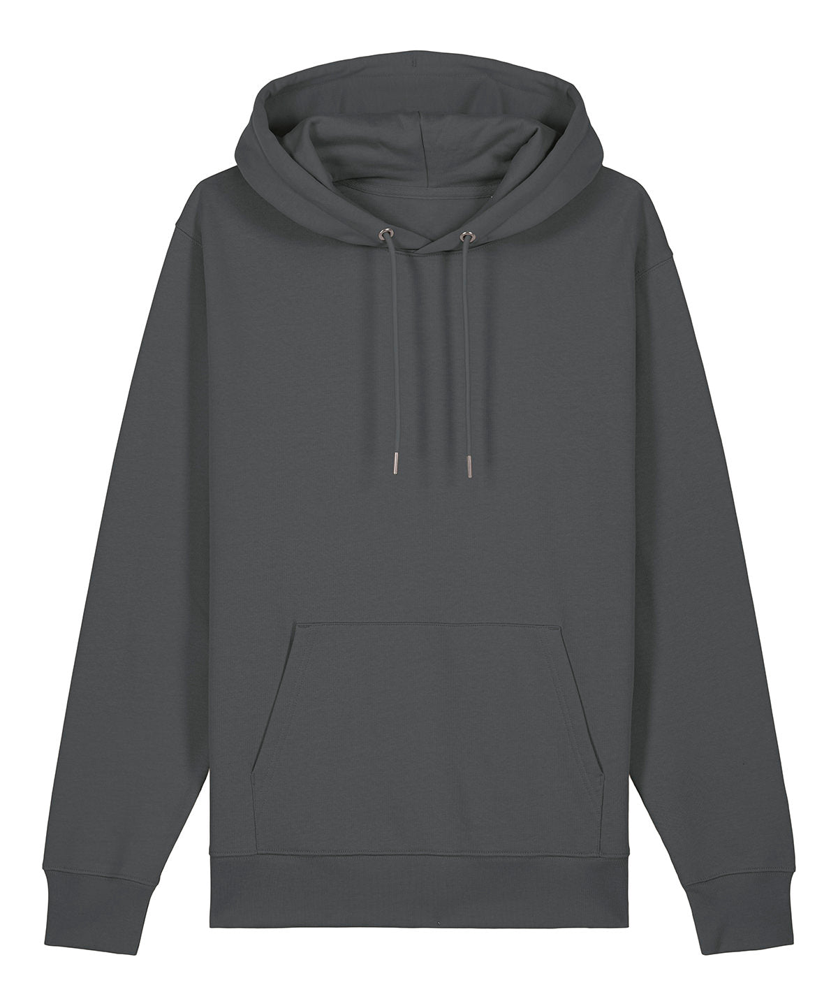 Stanley/Stella Unisex Cruiser Iconic 2.0 Hoodie Sweatshirt - Anthracite* / XXS / 100% organic ringspun combed cotton