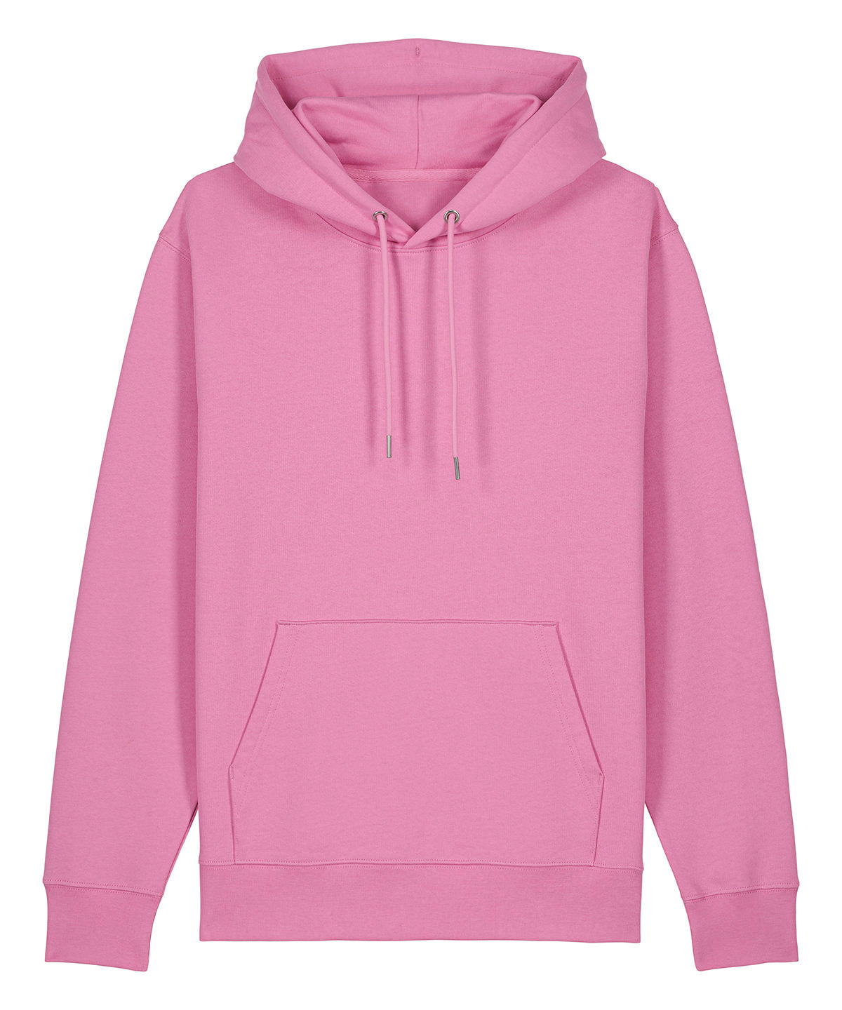 Stanley/Stella Unisex Cruiser Iconic 2.0 Hoodie Sweatshirt - Bubble Pink / XXS / 100% organic ringspun combed cotton