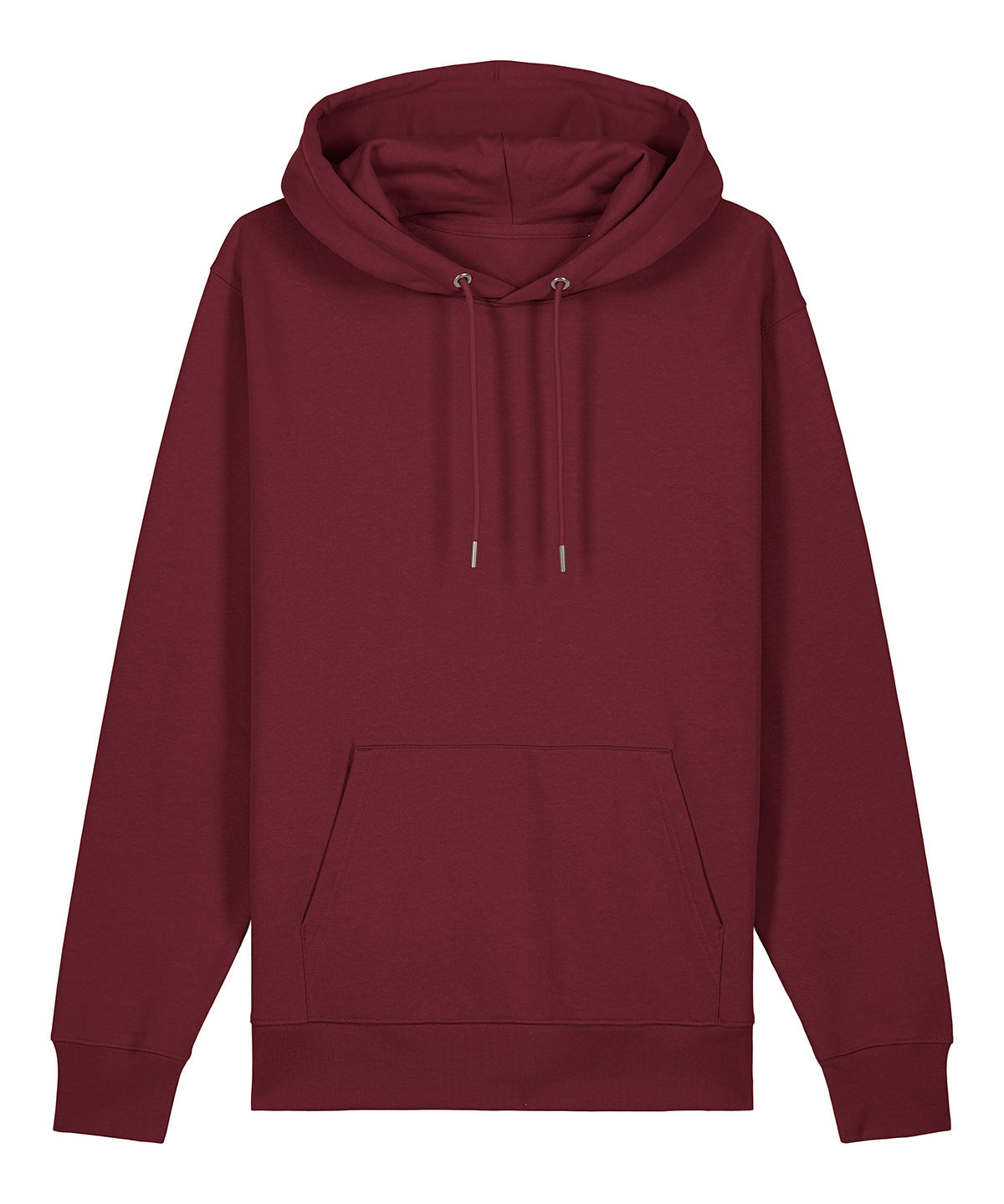 Stanley/Stella Unisex Cruiser Iconic 2.0 Hoodie Sweatshirt - Burgundy* / XXS / 100% organic ringspun combed cotton