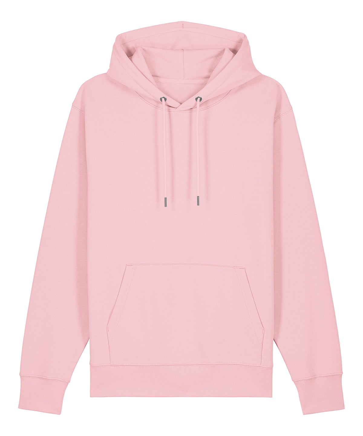 Stanley/Stella Unisex Cruiser Iconic 2.0 Hoodie Sweatshirt - Cotton Pink / XXS / 100% organic ringspun combed cotton