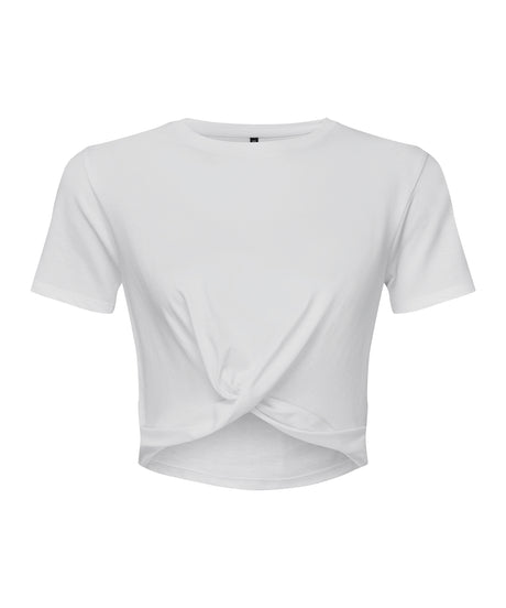 TriDri Womens Twist Crop Top