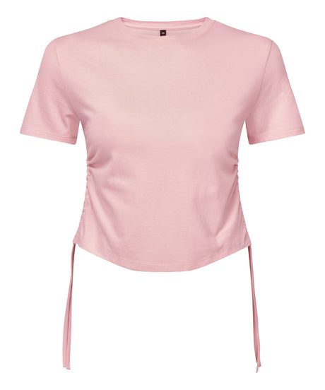 TriDri Womens Ruched Crop Top