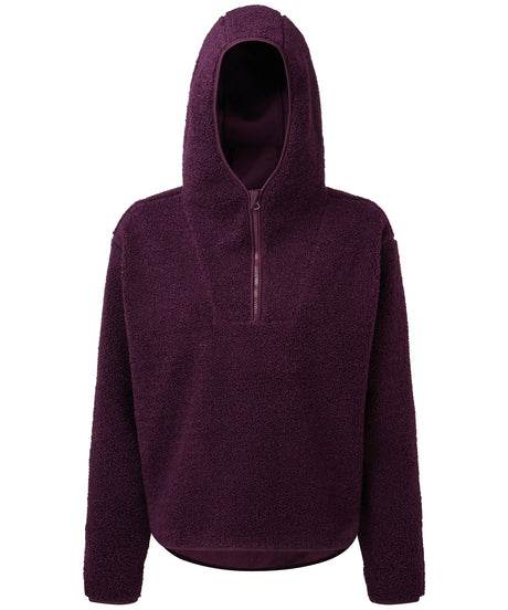 TriDri Womens Sherpa ¼-Zip Hoodie