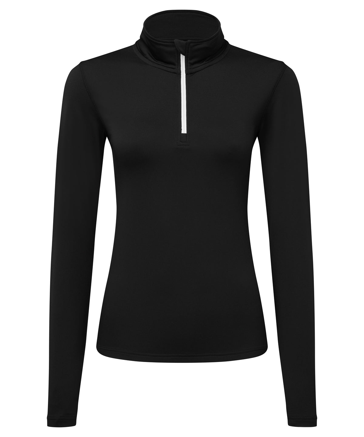 TriDri Women’s Recycled Long Sleeve Brushed Back ¼ Zip Top