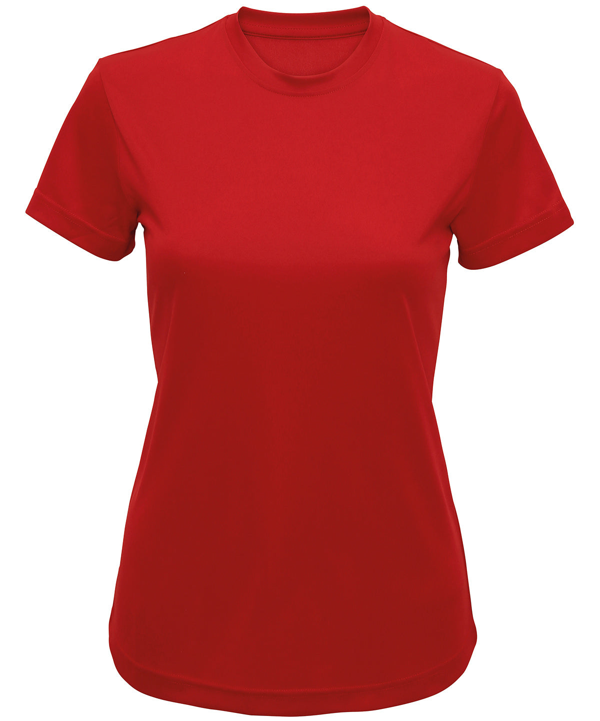 TriDri Womens Recycled Performance T-Shirt - Fire Red / XS - T-Shirts