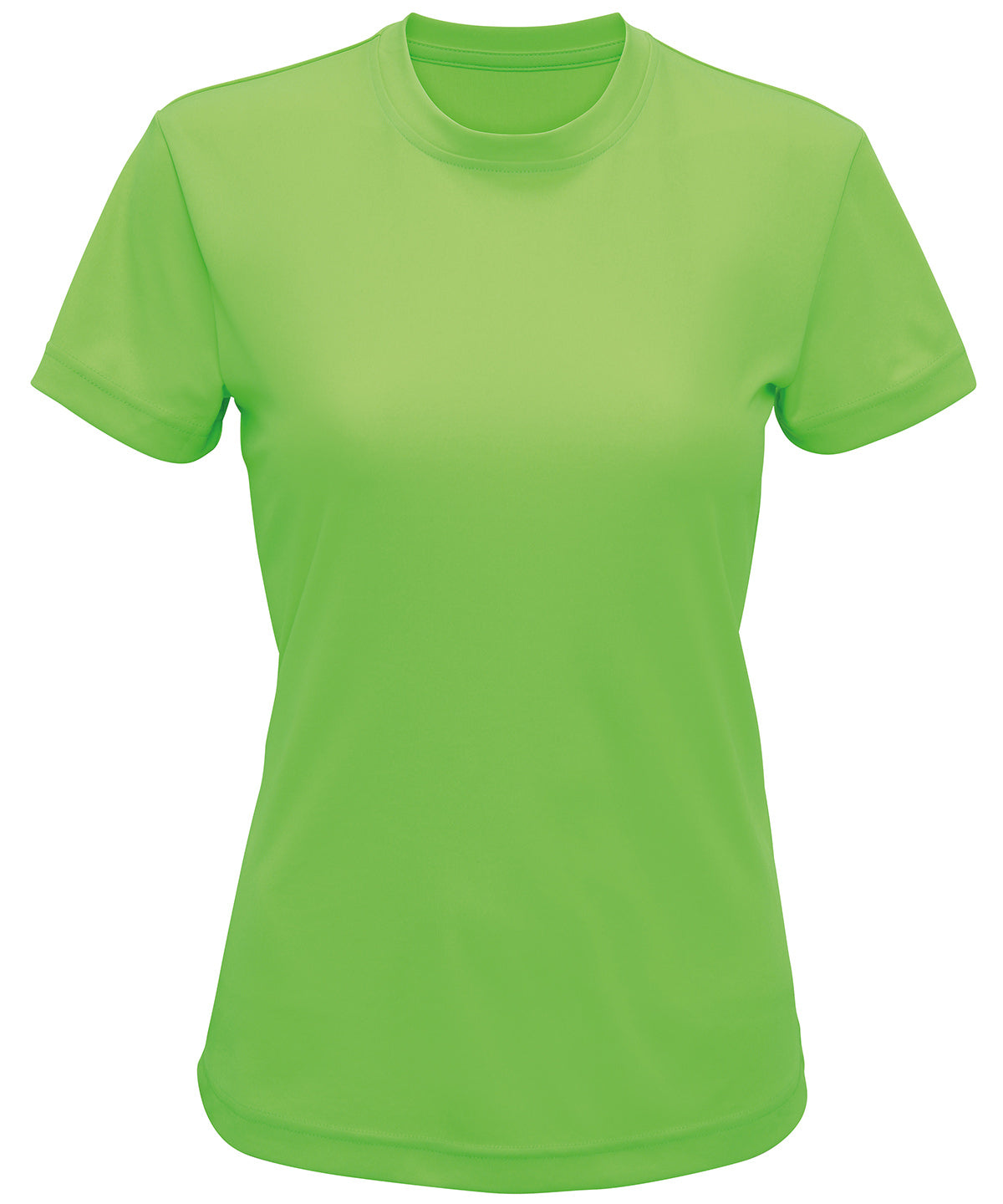 TriDri Womens Recycled Performance T-Shirt - Lightning Green / XS - T-Shirts