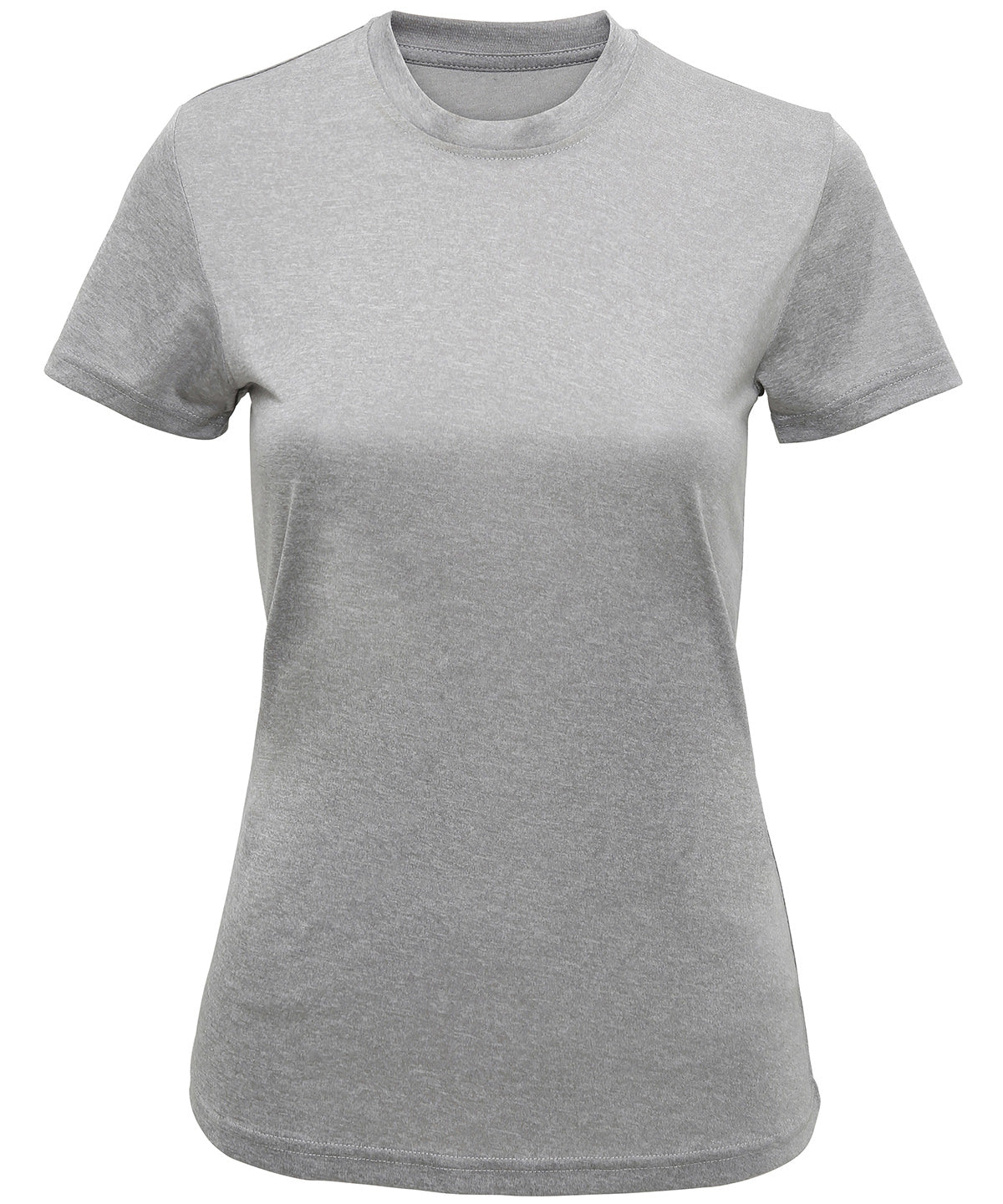 TriDri Womens Recycled Performance T-Shirt - Silver Melange / XS - T-Shirts