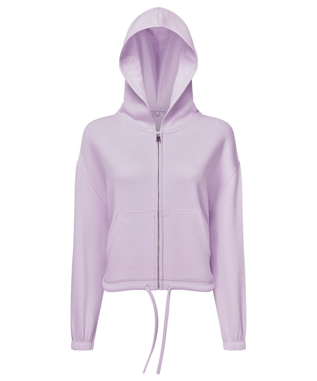 TriDri Womens Recycled Drawstring Full-Zip Hoodie