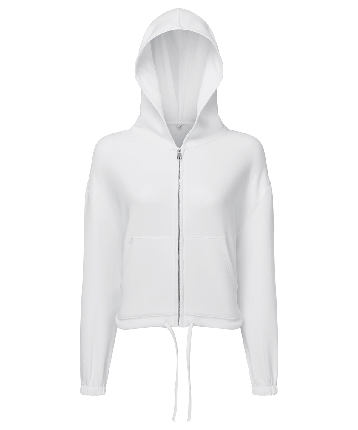 TriDri Womens Recycled Drawstring Full-Zip Hoodie