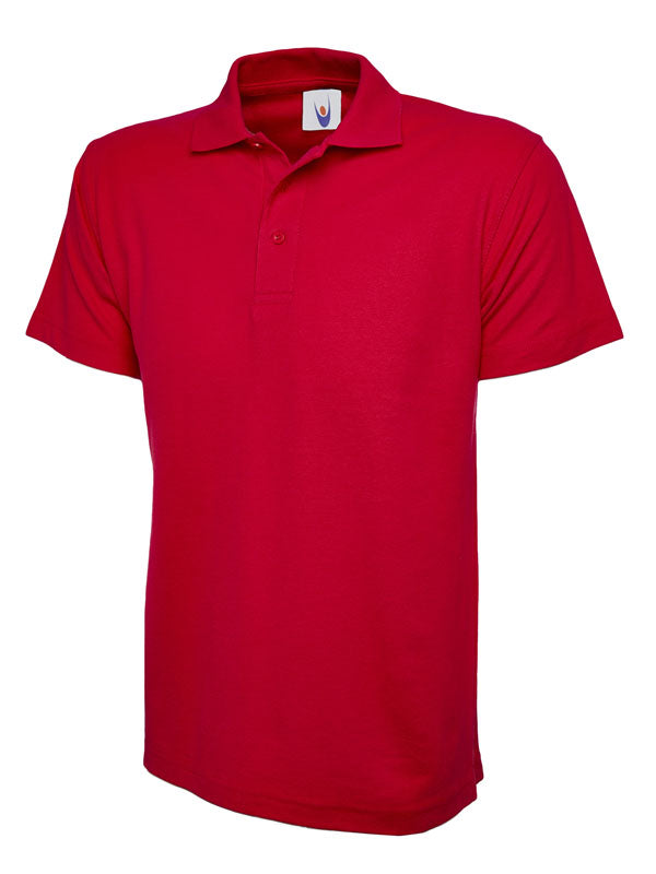 Uneek UC101 - Classic Polo Shirt Red - XS - Shirts
