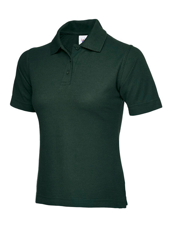 Uneek UC106 - Ladies Classic Polo Shirt Bottle Green - XS - Shirts