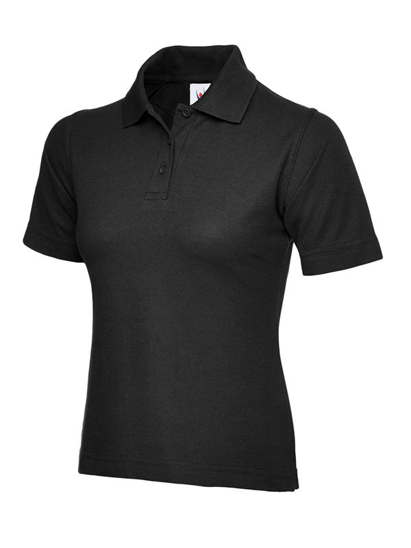Uneek UC106 - Ladies Classic Polo Shirt Black - XS - Shirts