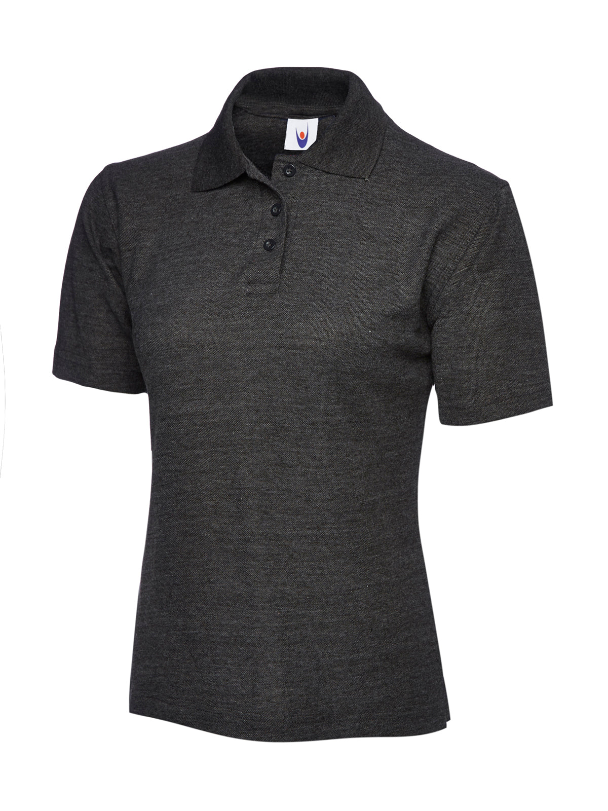Uneek UC106 - Ladies Classic Polo Shirt Charcoal - Shirts: Gray