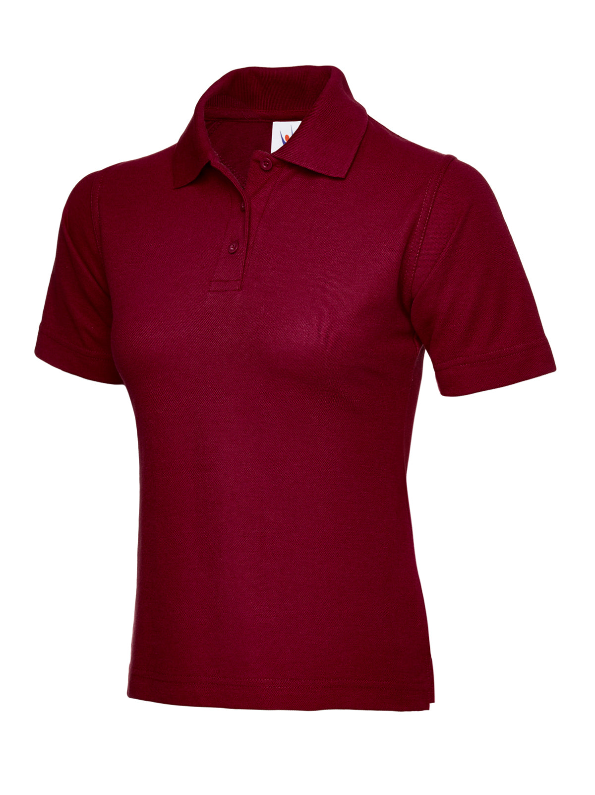 Uneek UC106 - Ladies Classic Polo Shirt Maroon - Shirts: Red