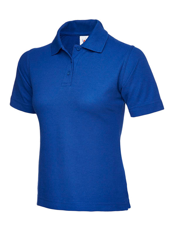 Uneek UC106 - Ladies Classic Polo Shirt Royal - XS - Shirts: Blue