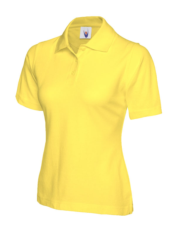 Uneek UC106 - Ladies Classic Polo Shirt Yellow - XS - Shirts