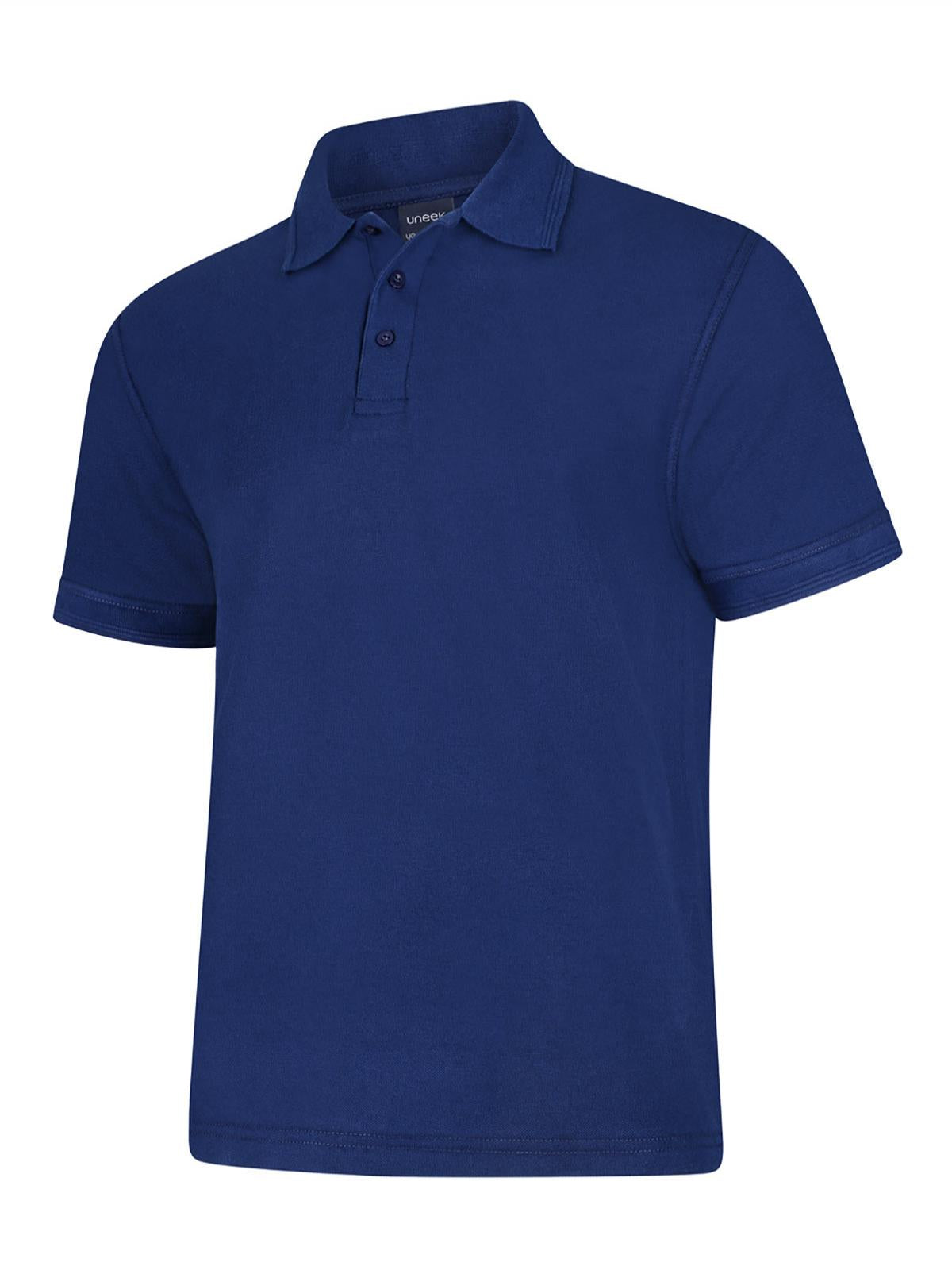 Uneek UC108 - Deluxe Polo Shirt French Navy - Shirts