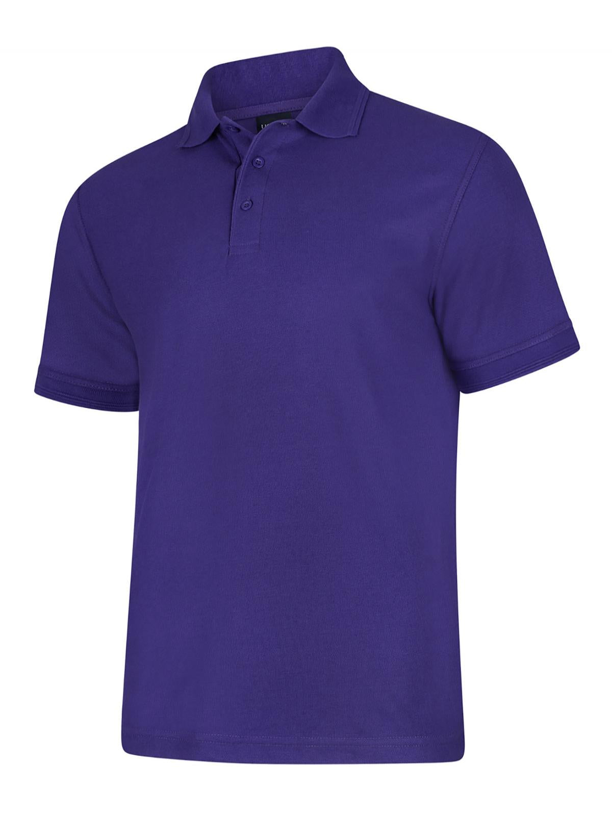 Uneek UC108 - Deluxe Polo Shirt Purple - Shirts