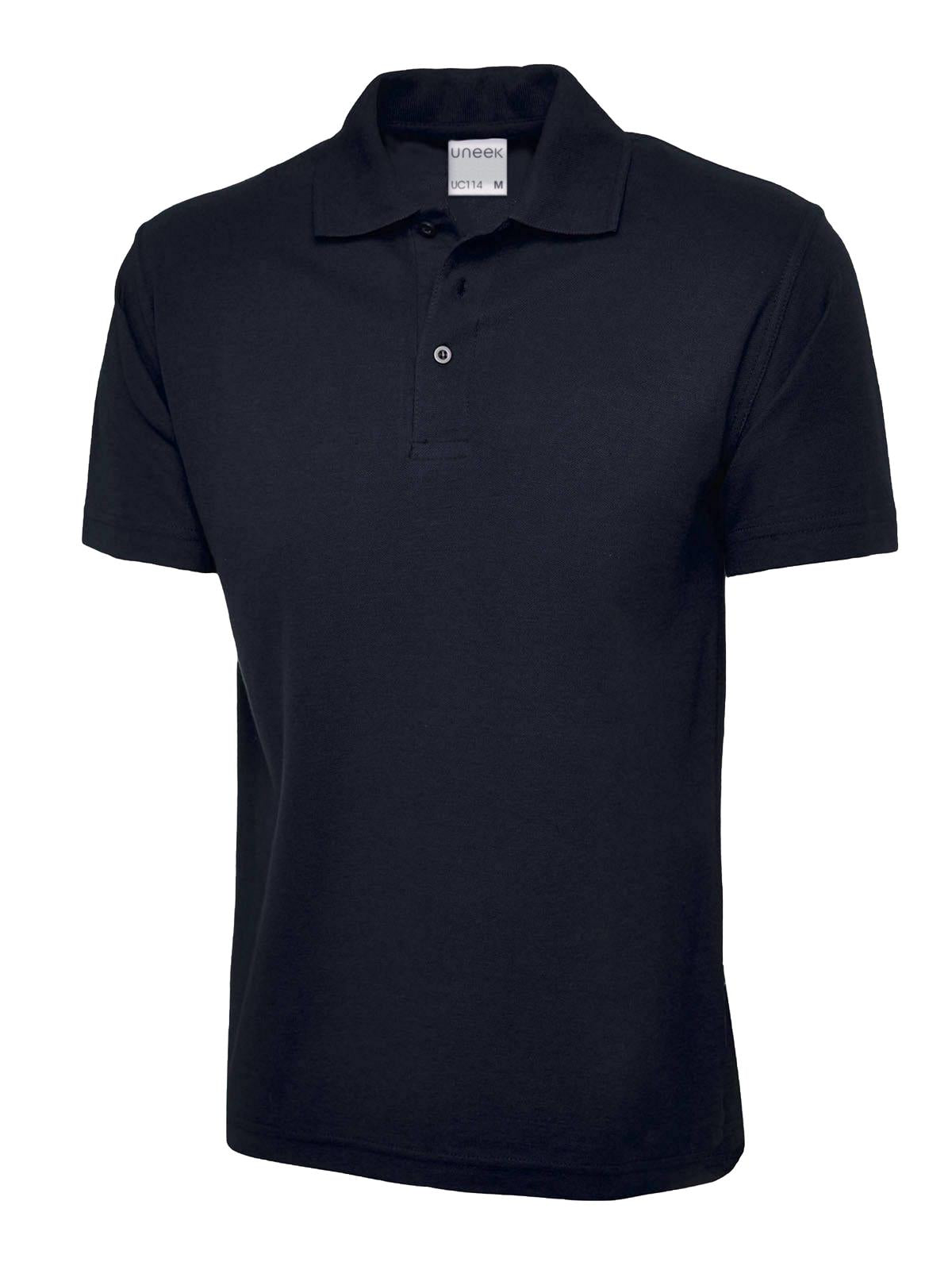 Uneek UC114 - Mens Ultra Cotton Polo Shirt Navy - Shirts