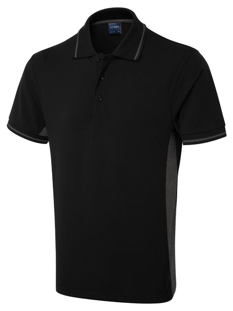 two_tone_polo_shirt_black/charcoal