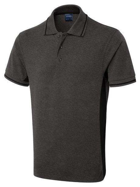 Uneek UC117 - Two Tone Polo Shirt