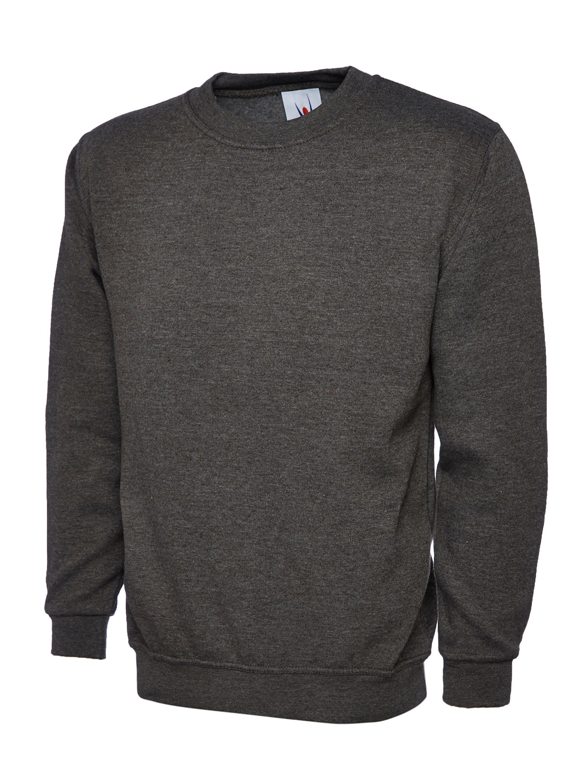Uneek UC203 - Classic Sweatshirt Charcoal - Sweatshirts: Gray