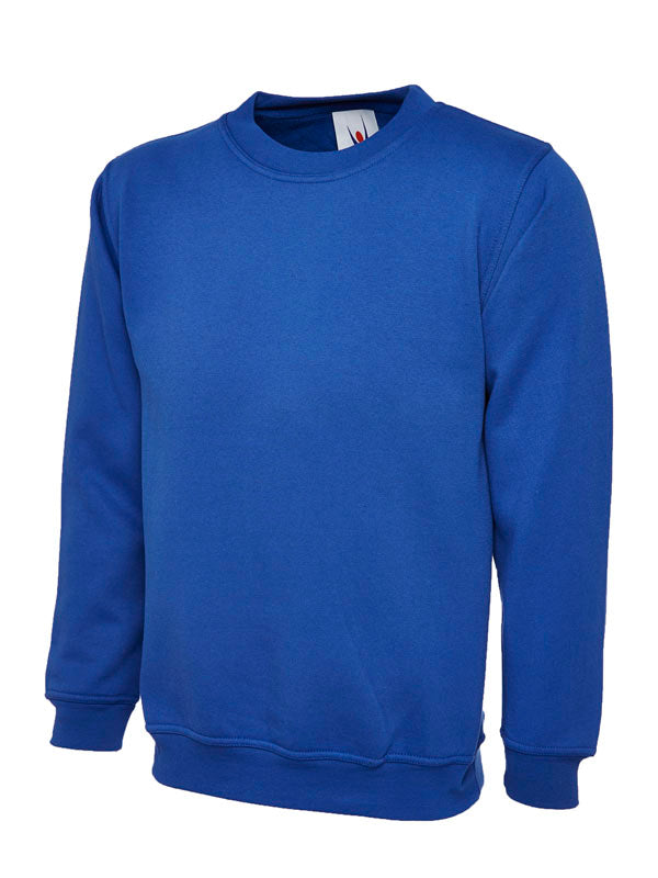 Uneek UC203 - Classic Sweatshirt Royal - 6XL - Sweatshirts: Blue