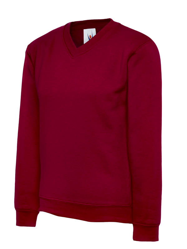 Uneek UC206 - Childrens V Neck Sweatshirt