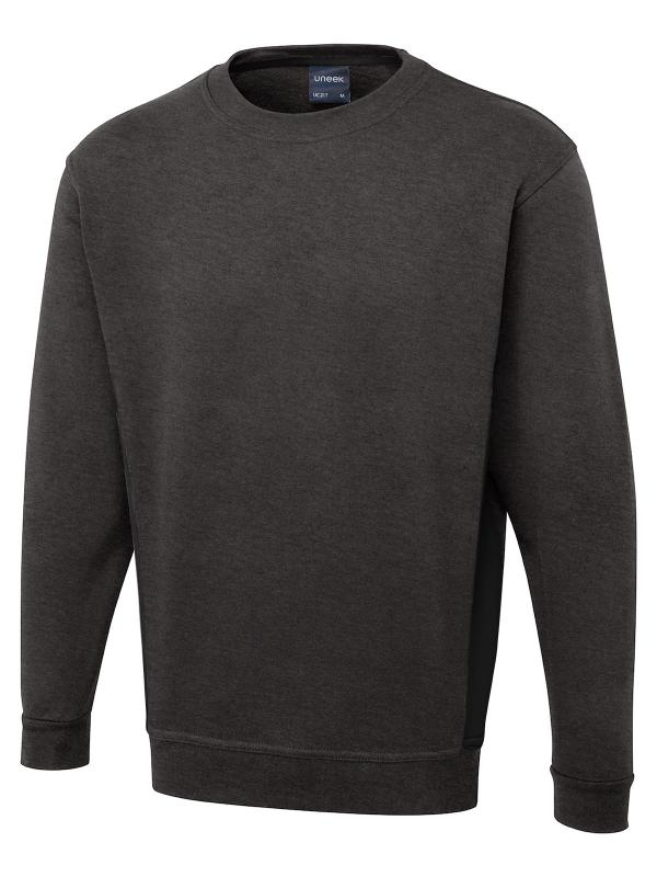 Uneek UC217 - Two Tone Crew New Sweatshirt